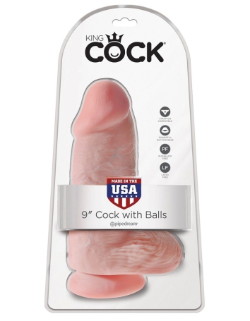 Фаллос King Cock Chubby, Pipedream