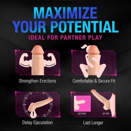 Насадка Thrive 8.75" Realistic Penis