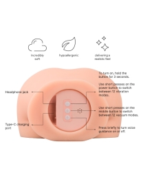 Мастурбатор с всасыванием Satisfaction Cutie Lush