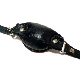 Кляп БДСМ Арсенал кожаный