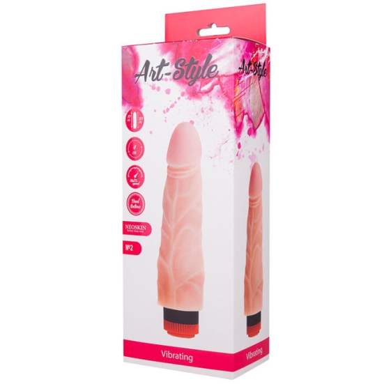 Фаллос-вибратор Art-Style №2
