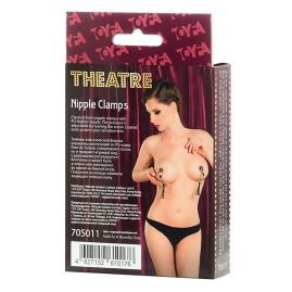 Зажимы на соски ToyFa Theatre